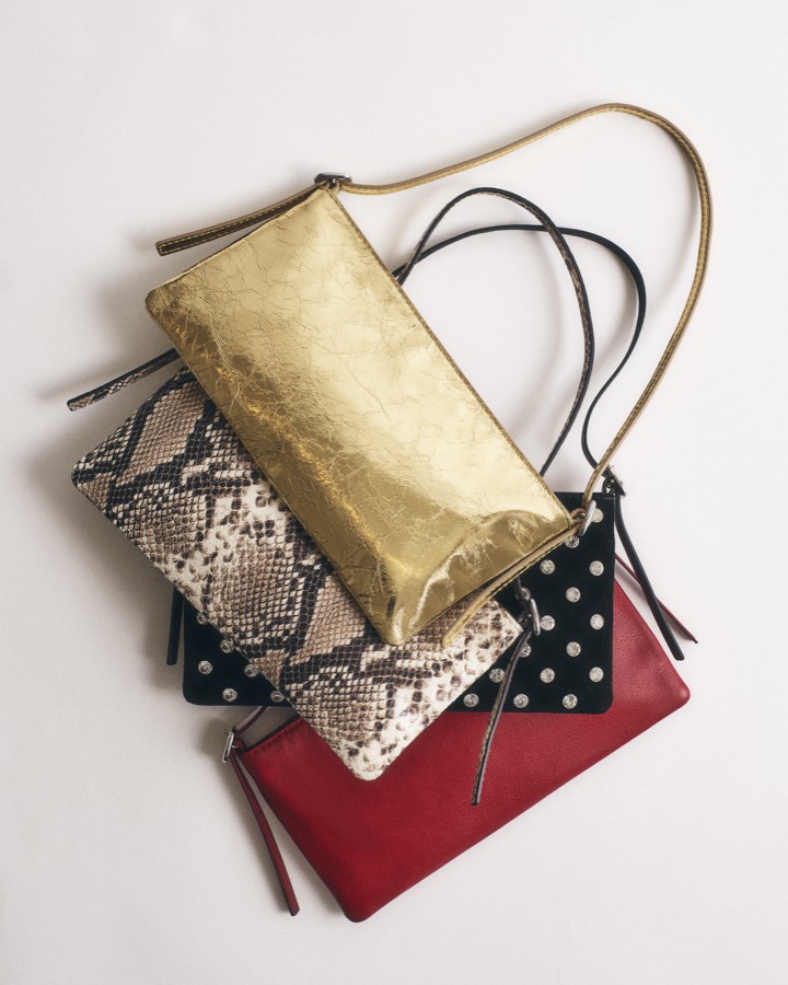 Madewell red bags