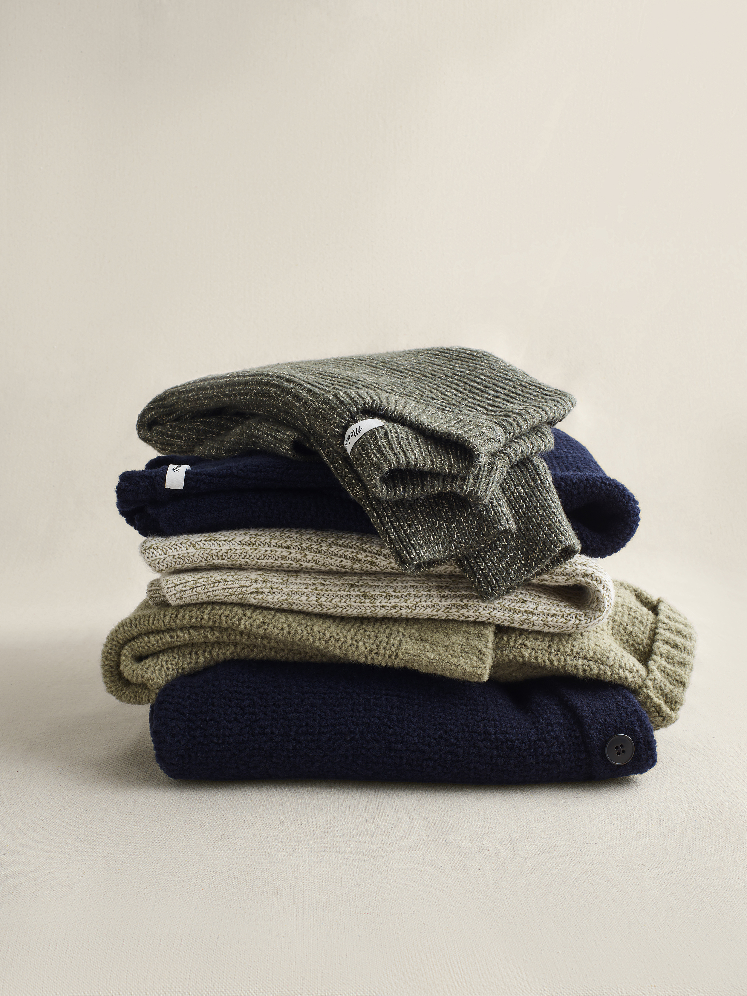 Madewell sweater color assortment